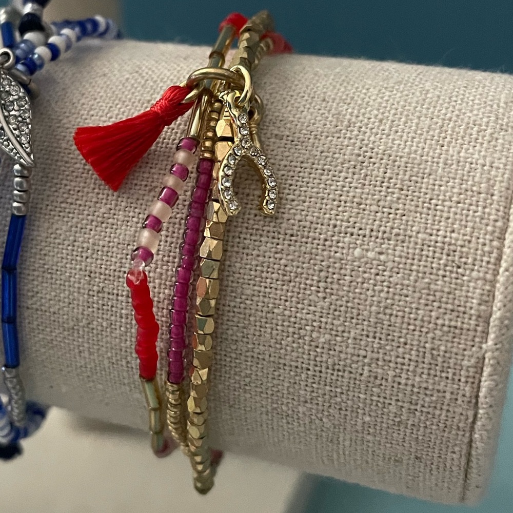 Stella & Dot Make A Wish Stretch Bracelet